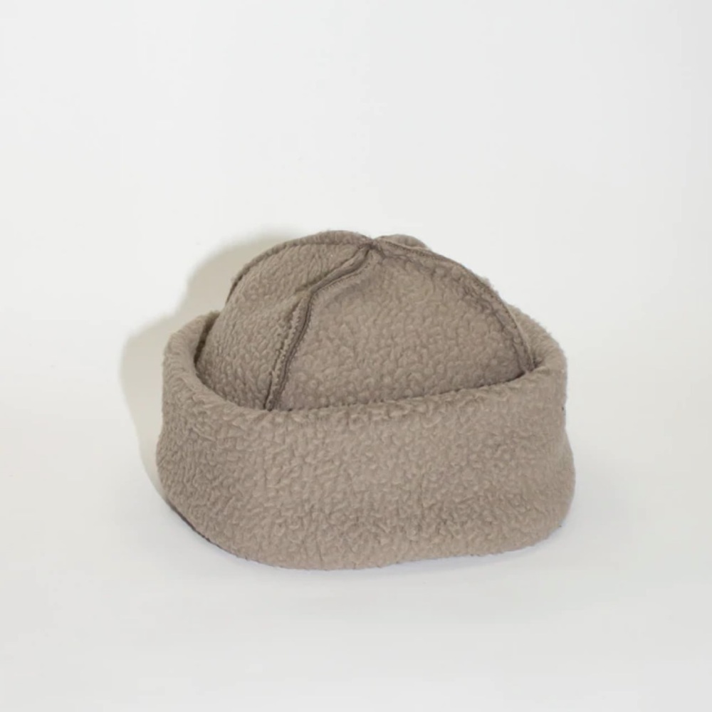BRAND NEW LLOYD clothing fleece toque in taupe